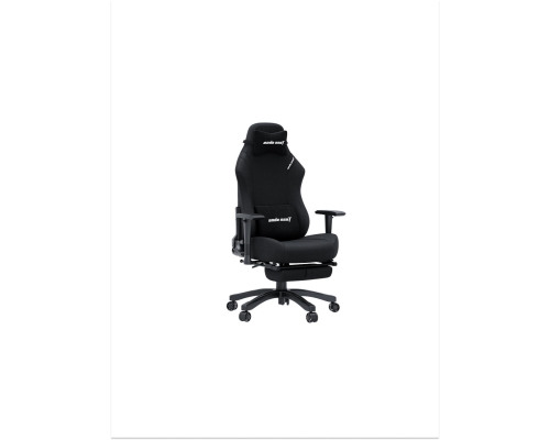 Игровое кресло AndaSeat Luna Size L, Льняная ткань, 1D-подлокотники, Черный, AD18T-44-B-F