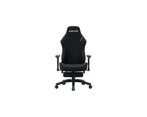 Игровое кресло AndaSeat Luna Size L, Льняная ткань, 1D-подлокотники, Черный, AD18T-44-B-F