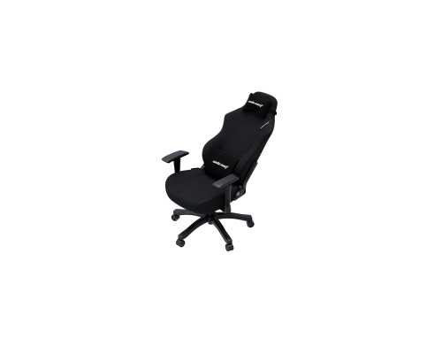 Игровое кресло AndaSeat Luna Size L, Льняная ткань, 1D-подлокотники, Черный, AD18T-44-B-F