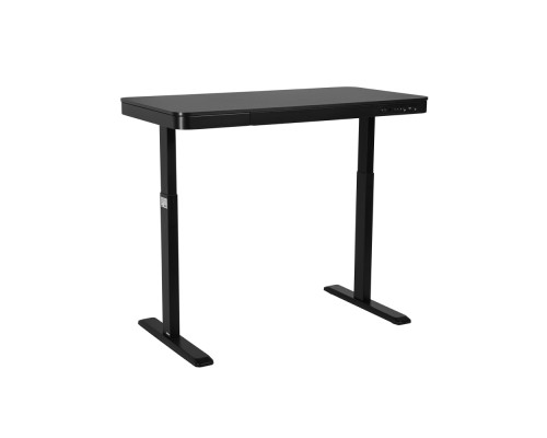 Компьютерный стол 2E СЕ218B-MOTORIZED, 118 см, Выдвижной ящик, USB-A/USB-C