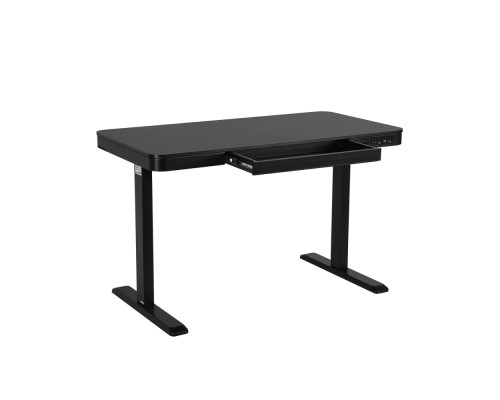Компьютерный стол 2E СЕ218B-MOTORIZED, 118 см, Выдвижной ящик, USB-A/USB-C