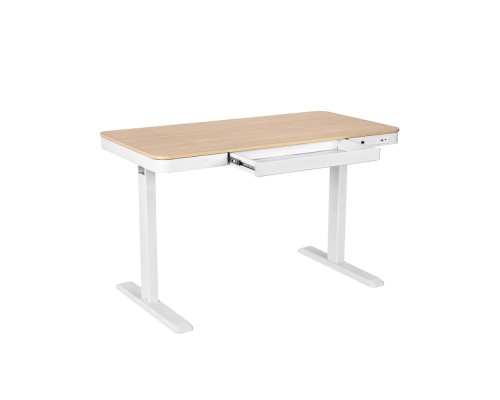  Стол компьютерный 2E СЕ218D-MOTORIZED, Бежевый