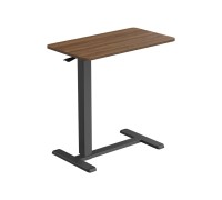 Стол компактный 2E CE710BD, 71 см, Механическая регулировка, Чёрно-коричневый