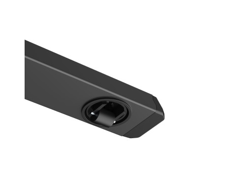 Стол компактный 2E CE710BD, Чёрно-коричневый