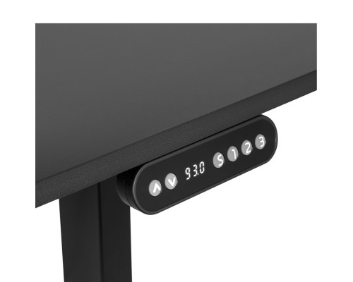  Стол компьютерный 2E СЕ120B-MOTORIZED, Чёрный