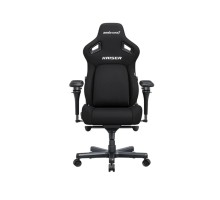 Игровое кресло Anda Seat Kaiser4V2, льлянаяткань, 6D-Armrests, чёрный