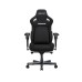 Игровое кресло Anda Seat Kaiser4V2, льлянаяткань, 6D-Armrests, чёрный