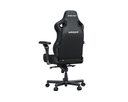 Игровое кресло Anda Seat Kaiser4V2, льлянаяткань, 6D-Armrests, чёрный
