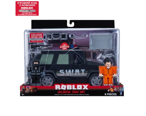 Игровая коллекционная фигурка Roblox Jazwares Feature Vehicle Jailbreak SWAT Unit W4