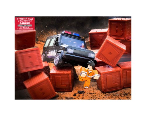 Игровая коллекционная фигурка Roblox Jazwares Feature Vehicle Jailbreak SWAT Unit W4