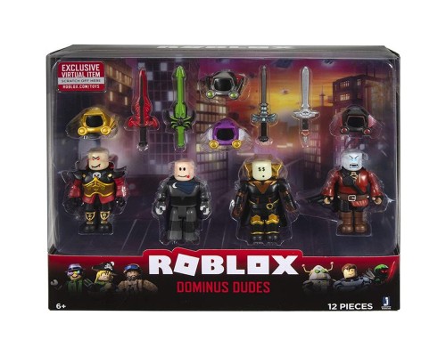Игровая коллекционная фигурка Roblox Jazwares Four Figure Pack Dominus Dudes W7