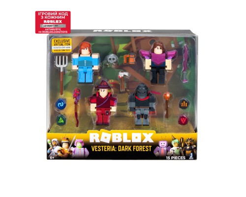 Игровая коллекционная фигурка Roblox Jazwares Four Figure Pack Vesteria: Dark Forest W5