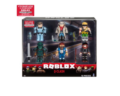 Игровая коллекционная фигурка Roblox Jazwares Multipack Q-Clash W7