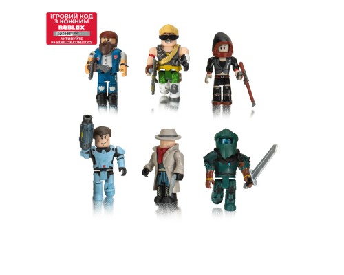 Игровая коллекционная фигурка Roblox Jazwares Multipack Q-Clash W7