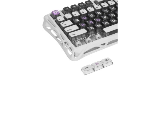 Клавиатура магнитная GravaStar Mercury V75 80keys, GravaStar x Gateron Jade Pro, USB-A, 8k, RGB, Mecha Gray 