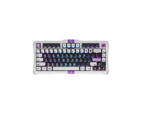 Клавиатура магнитная GravaStar Mercury V75 80keys, GravaStar x Gateron Jade Pro, USB-A, 8k, RGB, Mecha Gray 