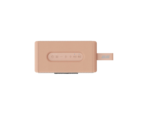 Портативная акустическая система 2E SoundLegend Mini 40Вт, BT 5.3, TWS, FLAC, MP3, WAV, EQ, Power Bank, IPX6, Коричневый