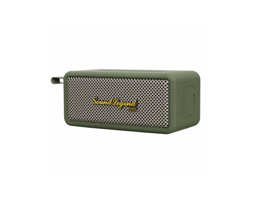 Портативная акустическая система 2E SoundLegend Mini 40Вт, BT 5.3, TWS, FLAC, MP3, WAV, EQ, Power Bank, IPX6, Зелёный