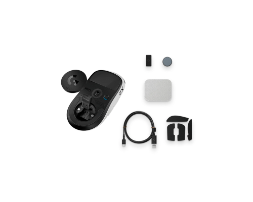 Игровая мышь беспроводная Logitech G Pro X2 Superstrike, Lunar Eclipse