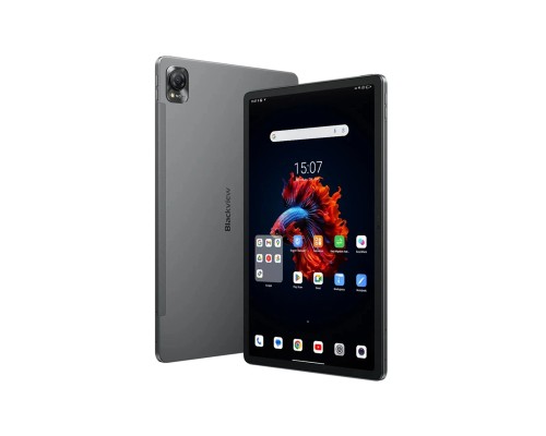 Планшет Blackview Tab MEGA 1, 12/256 ГБ, 11.5", IPS 120 Гц, 8800 mAh, 50 MP, Space Grey + Смарт-часы Blackview X1 в подарок