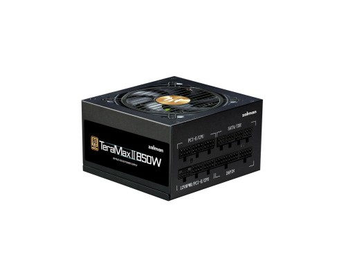Блок питания Zalman Teramax 2 90% (850W), 80+ Gold, 1xMB 24pin+10pin, 2xCPU, 8pin(4+4)