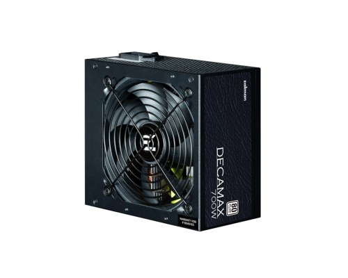 Блок питания Zalman Decamax (700W) 85%, 80 Plus, 120мм, 1xMB 24pin(20+4), 1xCPU 8(4+4)+4pin, 3xMolex, 6xSATA, 4xPCIe 8pin(6+2),ZM700-LX3