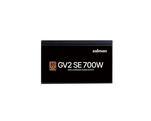 Блок питания Zalman GV2S700-700w 88%, 80+ Bronze, 120мм, 1xMB 24pin, ZM700-GV2SE
