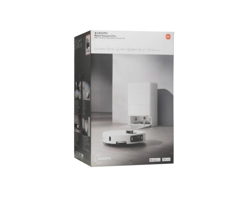 Робот-пылесос Xiaomi Robot Vacuum 5 Pro (EU), 23000 Па, Станция самоочистки, White (BHR07WFEU)