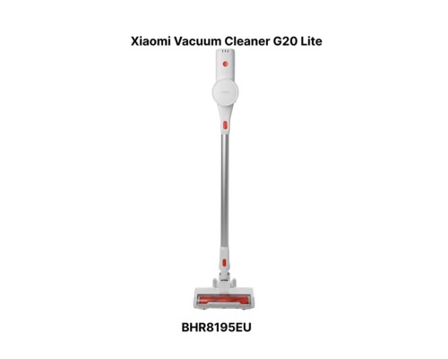 Вертикальный беспроводной пылесос Xiaomi Vacuum Cleaner G20 Lite (EU), 18000 Па, White