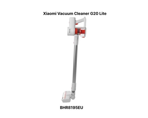 Вертикальный беспроводной пылесос Xiaomi Vacuum Cleaner G20 Lite (EU), 18000 Па, White