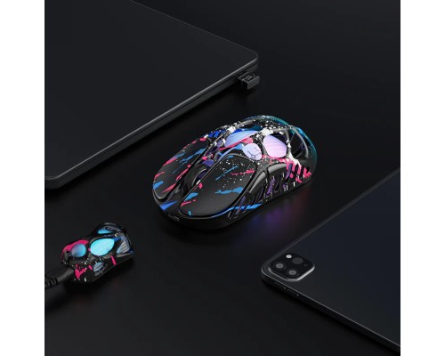 Игровая мышь Gravastar Mercury X Pro, беспроводная/проводная, RGB, 32000 DPI, до 110 часов, 5 кнопок, GS_X_PRO_CG_BLK