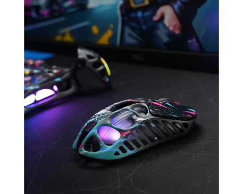 Игровая мышь Gravastar Mercury X Pro, беспроводная/проводная, RGB, 32000 DPI, до 110 часов, 5 кнопок, GS_X_PRO_CG_BLK