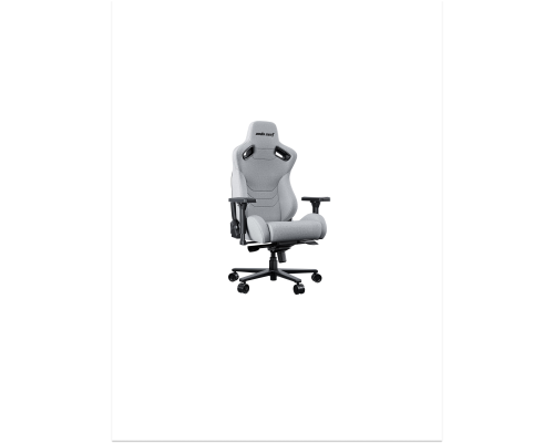 Игровое кресло AndaSeat Kaiser 2 Pro XL, Льняная ткань, 4D-подлокотники, Серый