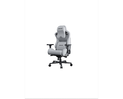 Игровое кресло AndaSeat Kaiser 2 Pro XL, Льняная ткань, 4D-подлокотники, Серый