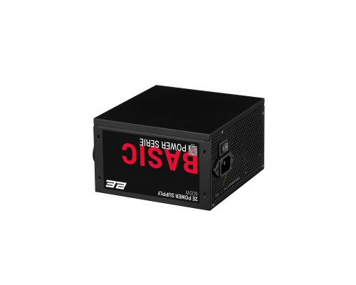 Блок питания 2E Basic Power (600W), >80%, 120мм, 1xMB 24pin(20+4), 1xCPU 8pin(4+4), 3xMolex, 4xSATA, 2xPCIe 8pin(6+2)