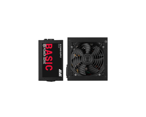 Блок питания 2E Basic Power (600W), >80%, 120мм, 1xMB 24pin(20+4), 1xCPU 8pin(4+4), 3xMolex, 4xSATA, 2xPCIe 8pin(6+2)