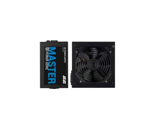 Блок питания 2E Master Power (650W), >80%, 80+ White, 120мм, 1xMB 24pin(20+4), 1xCPU 8pin(4+4), 3xMolex, 5xSATA, 2xPCIe 8pin(6+2)