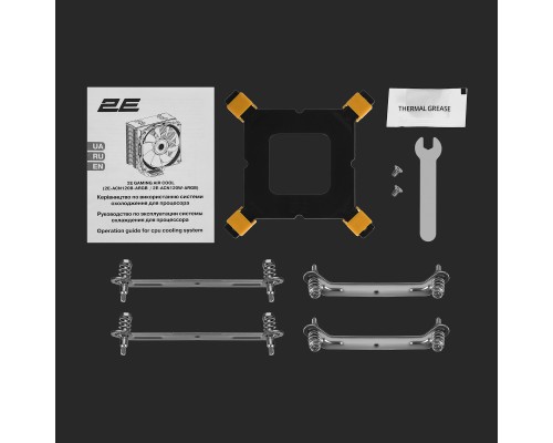 Процессорный кулер 2E GAMING Air Cool ACN120W-ARGB White (TDP 180W)