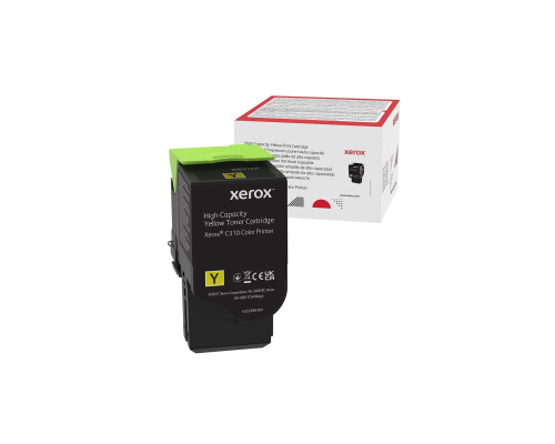 Тонер картридж Xerox C310/C315 Yellow (5500 стр)