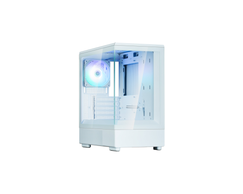 Корпус Zalman P10 White, Mini Tower, mATX, 1x120mm ARGB, USB Type-C