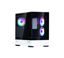 Корпус Zalman P30 Black/White, Mini Tower, mATX, 3x120mm ARGB, USB Type-C