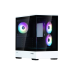 Корпус Zalman P30 Black/White, Mini Tower, mATX, 3x120mm ARGB, USB Type-C
