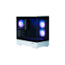 Корпус Zalman P30 Black/White, Mini Tower, mATX, 3x120mm ARGB, USB Type-C