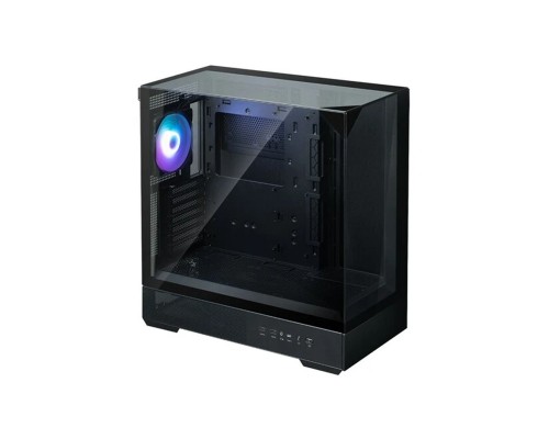Корпус Zalman P40 Prism Black, Mid Tower, ATX, 1x120mm ARGB, USB Type-C