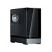 Корпус Zalman P40 Prism Black, Mid Tower, ATX, 1x120mm ARGB, USB Type-C