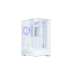 Корпус Zalman P40 Prism White, Mid Tower, ATX, 1x120mm ARGB, USB Type-C