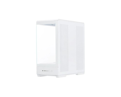 Корпус Zalman P50 DS White, Mid Tower, ATX, 4x120mm ARGB, Digital Display