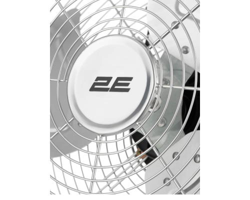 Вентилятор напольный 2E PowerWind 35C, Профессиональный, 65 Вт, 35 см, 3 скорости, Серебристый
