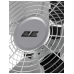 Вентилятор напольный 2E PowerWind 45C, Профессиональный, 100 Вт, 45 см, 3 скорости, Серебристый
