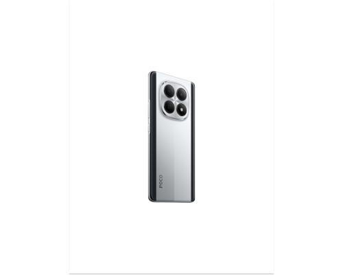 Смартфон POCO M8 5G, 8/256 ГБ, 6.77", AMOLED 120 Гц, 5520 mAh, 50 MP, Snapdragon 6 Gen 3, серебристый